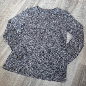 Under Armour Heathered Long Sleeve Performance Top